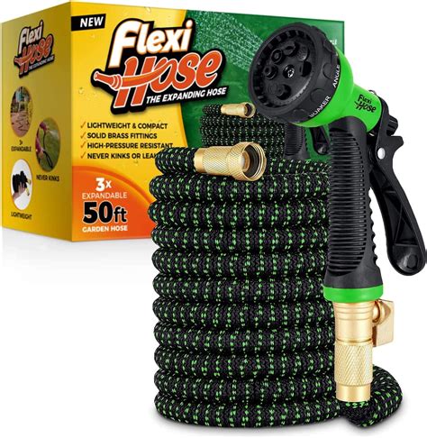 expandable flexible water hose|garden hose 50ft lightweight expandable.